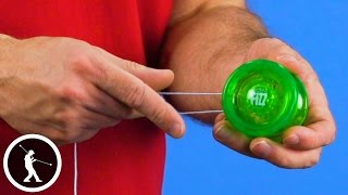 How to Put a String on a Yoyo and Adjust it for Play [upl. by Solnit]