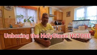 HolyStone HS700E drone unboxing [upl. by Maurili565]