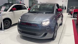 Fiat 500e RED in Mineral Grey [upl. by Ihpen]