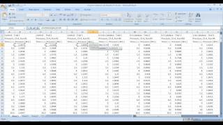 Using Excel to find the average of multiple data trials [upl. by Asta]