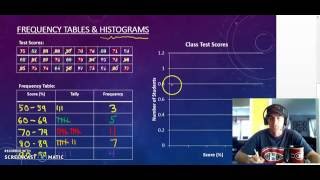 Steiger Math Frequency Tables amp Histograms [upl. by Adaha]