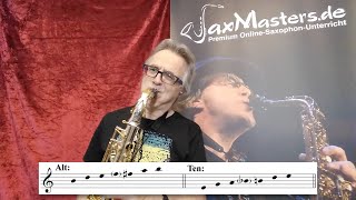 Dein Solo zu „Summertime“  Improvisation leicht amp einfach gemacht Saxophon Praxis Tipps Tipps [upl. by Rogers]