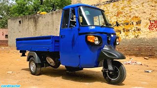 Piaggio Ape LDX HT CNG 2023  Ape 2023 Pickup 3 Wheeler  Interior and Exterior  Reallife Review [upl. by Evslin]