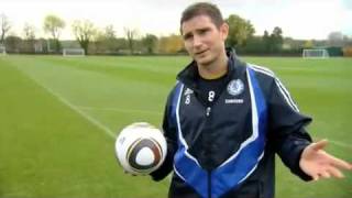 Frank Lampard testing out the Jabulani Ball [upl. by Akimad]