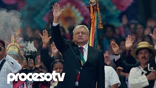 AMLO El día que llegó al poder [upl. by Jayne]