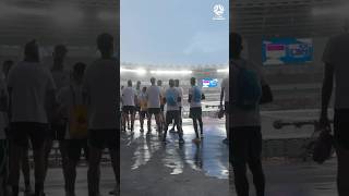 Australia tidak melakukan official training di stadion Gelora Bung Karno akibat dari hujan deras [upl. by Weitman910]