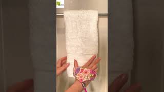 ⬆️Watch Full Tutorial  DIY Decorative Hand Towel Holder  Easy Gift Idea sewing diytowelholder [upl. by Ydnac392]