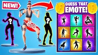 GUESS the EMOTE in Fortnite [upl. by Laughlin421]