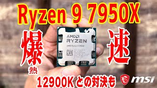 【徹底検証】Ryzen 9 7950X VS 12900K！OCや低電圧化もテスト！爆熱なのは本当か？メモリOCの効果は、、、AM4クーラーは使える？【Ryzen 7000シリーズ】 [upl. by Izak213]