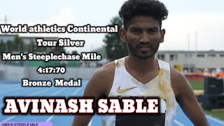 Mens Steeplechase Mile Bronze 🥉 41770Athleticsfederationofindia [upl. by Elocen]