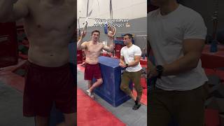 Gymnast vs CrossFit PowerMonkeyFitness gymnast olympics crossfit fitness strength sports [upl. by Nadda]