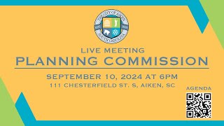 Planning Commission Meeting September 10 2024 [upl. by Norab]