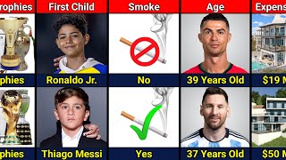 Comparison Ronaldo VS Messi [upl. by Richlad130]