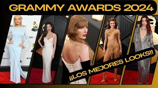 😎​¡Los 5 LOOks más IMPACTANTES de la ALFOMBRA ROJA de los Premios Grammy 2024  1 BONUS radiante [upl. by Rosaleen]