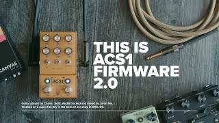 Walrus Audio ACS1 AmpCab Sim Firmware 20 [upl. by Shana]