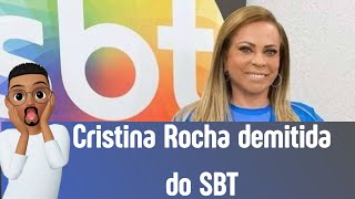 Cristina Rocha explica o motivo da sua saída do SBT sbt CristinaRocha [upl. by Aracaj]