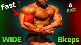 Top 4 Biceps Exercises to Get Massive Muscles Fast 🚀💪 [upl. by Apps394]