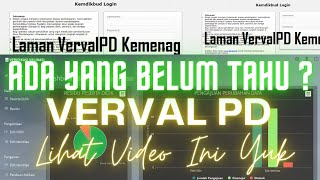 Info Verval PD  Cara Log In Verval PD dan Penjelasan Penting Lainnya [upl. by Berwick]