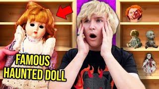 Staying OVERNIGHT with GIRLFRIENDS HAUNTED DOLLS [upl. by Sukramed]