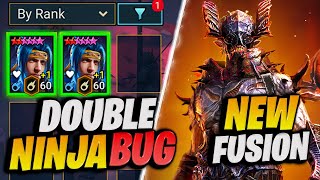 Players with DOUBLE NINJA New Fusion amp More  RAID SHADOW LEGENDS [upl. by Kaslik]