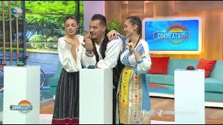 Dimineata cu Noi 03082022  Cosmina Adam Bursucu si Viviana Sposub testul muzicii populare [upl. by Glaab]