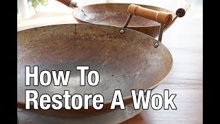 How To Restore A Wok Updated Audio [upl. by Jule]