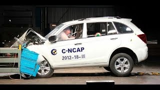 Teste de Colisão Lifan X60  Crash Test Br [upl. by Eelreveb83]