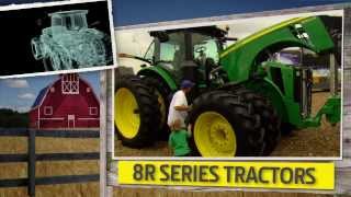 John Deere 8R Series Tractors Video [upl. by Lombardo]