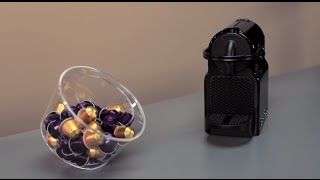 Nespresso Inissia How to  Directions for the first use [upl. by Nneb]