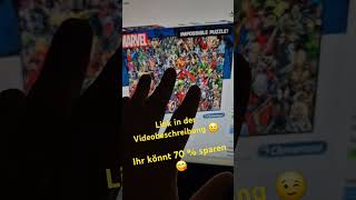 Clementoni Marvel Universe 1000 Teile Puzzle schnapper sparen günstig puzzle Marvel universe [upl. by Nnaaras]