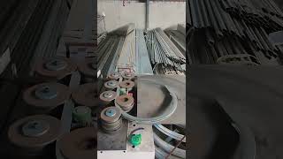 Frame Ring Bending Challenge Can I Bend It Without Breaking It machinary [upl. by Nuahs]