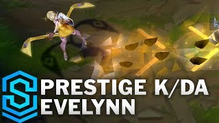 Prestige KDA Evelynn Skin Spotlight  PreRelease  League of Legends [upl. by Mitzl48]