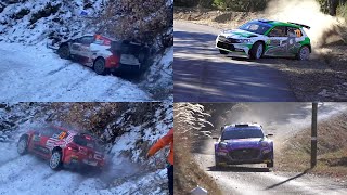 Rallye Monte Carlo 2022  Crashs and Mistakes  WRC [upl. by Nirrad]