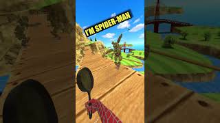 SpiderMan VR IS A VILLAIN vr virtualreality spiderman gaming [upl. by Notak]