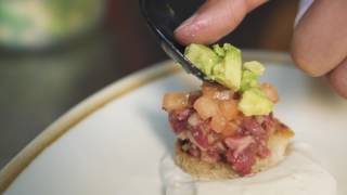 Coulotte Tartare Cobb Salad by Chef Fatima Ali [upl. by Aralk]