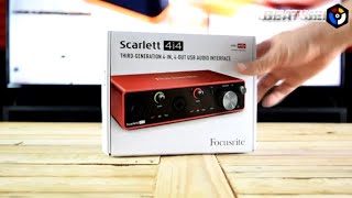 FOCUSRITE Scarlett 4i4 3rd Gen  Unboxing [upl. by Trent]