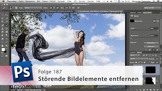 Störende Bildelemente entfernen  Die PhotoshopProfis  Folge 187 [upl. by Eveneg225]