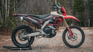 Honda CRF450LRL Crash Bars Intro by Outback Motortek [upl. by Aleka]