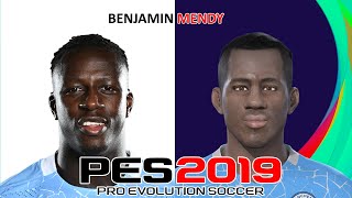 BENJAMIN MENDY  PES 201920202021  FACE BUILD amp STATS [upl. by Junius]