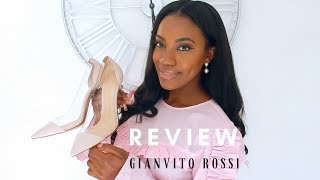 THE MOST COMFORTABLE LUXURY HEELS  Gianvito Rossi quotPlexiquot Review amp TryOn [upl. by Acir292]