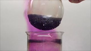 Chemistry experiment 47  Sublimation of Iodine [upl. by Ecirtap]