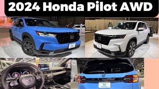 2024 Honda PILOT AWD Might Be Better Than 2024 Toyota Grand Highlander honda automobile [upl. by Wawro]