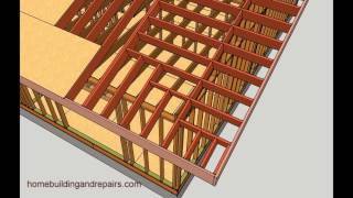 How To Make Gable Roof Overhang Longer  Engineering and Framing Ideas [upl. by Artemas]