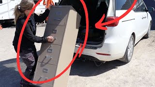 People are flipping out over this CRAZY file cabinet hack [upl. by Maro]