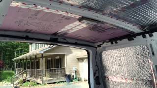 In detail van build series insulation [upl. by Sutherland]