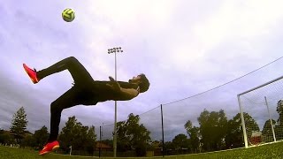 BICYCLE KICK TUTORIAL  Football  Soccer Tutorials [upl. by Amora]