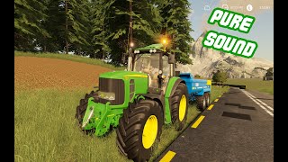 John Deere 6930 Straight pipe Pure sound Farming simulator 2019 [upl. by Jaynes]