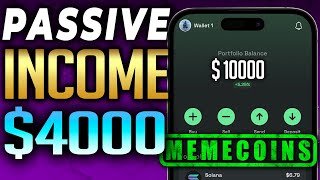 How to Make 4000 a MONTH with MOONSHOT  NEW MEMECOIN STRATEGY [upl. by Lyssa245]