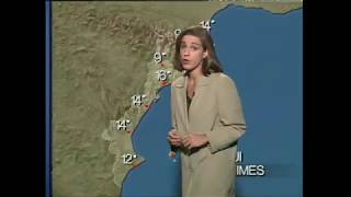 El Temps TV3  Anna Rius  21101995 [upl. by Lorrin]