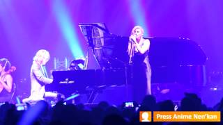 Yoshiki  TEARS feat Katie Fitzgerald Live JapanExpo 15° Impact [upl. by Dorice]